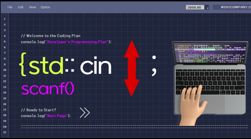 std::cin || scanf Comparison Thumbnail